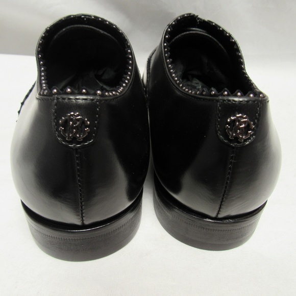 Roberto Cavalli VITELLINO OXFORD STUDDED BLACK main image 8